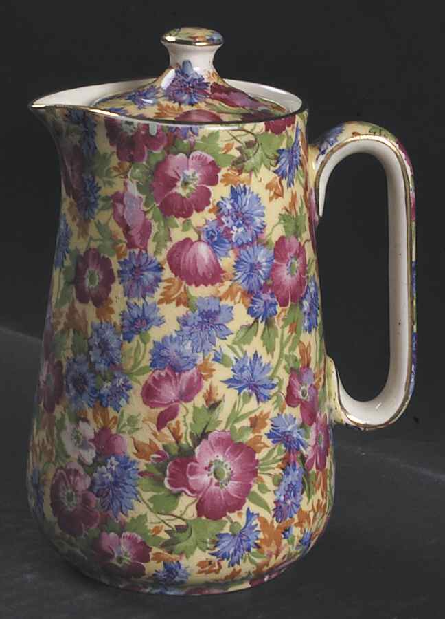 Royalty (Older) Large Syrup with Lid by Royal Winton-1