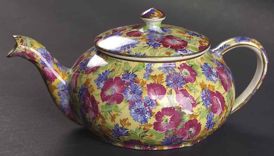 Royalty (Older) Mini Stacking Teapot & Lid by Royal Winton-1