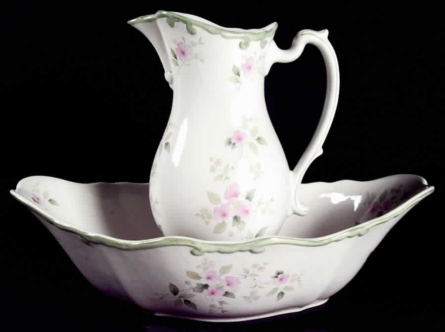 RWI3 Large Pitcher & Bowl Set by Royal Winton-1