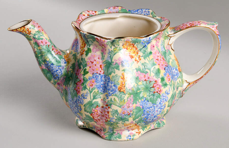 Somerset Unknown Shape #2 Teapot No Lid by Royal Winton-1