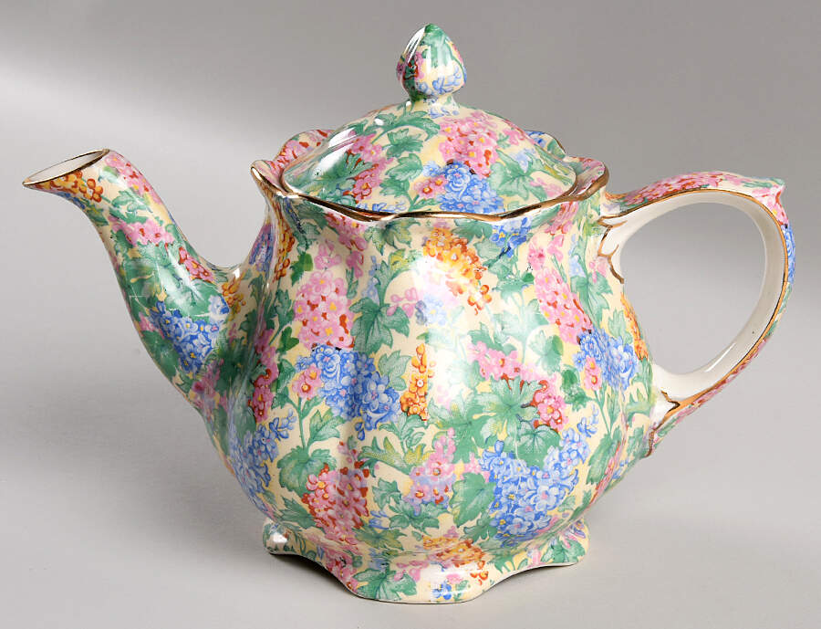 Somerset Unknown Shape #2 Teapot No Lid by Royal Winton-1