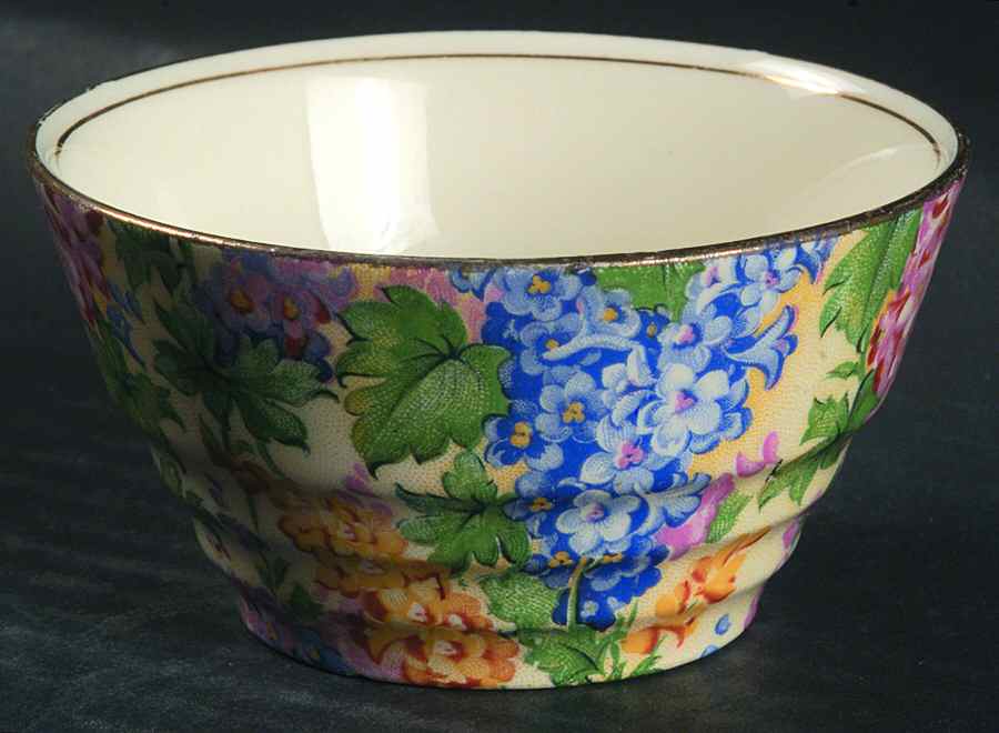 Somerset Jacobean Shape Open Sugar Bowl by Royal Winton-1