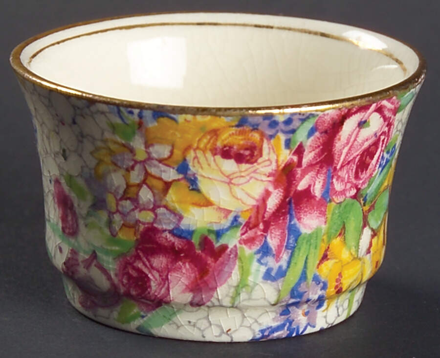 Spring (Rose Floral Chintz) Countess Variation Individual Breakfast Set Open Sugar by Royal Winton-1