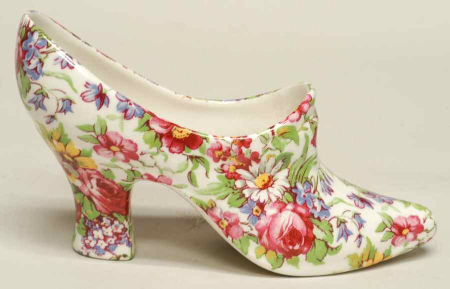 Summertime (Earthenware, Circa 1995) Shoe by Royal Winton-1