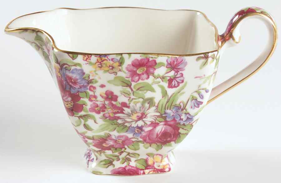 Summertime (Earthenware, Circa 1995) Creamer by Royal Winton-1
