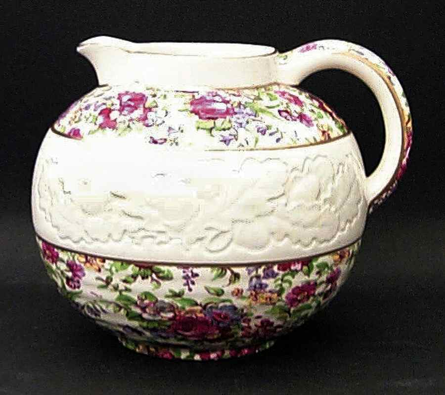 Summertime (Earthenware, Circa 1995) 32 Oz Jug by Royal Winton-1
