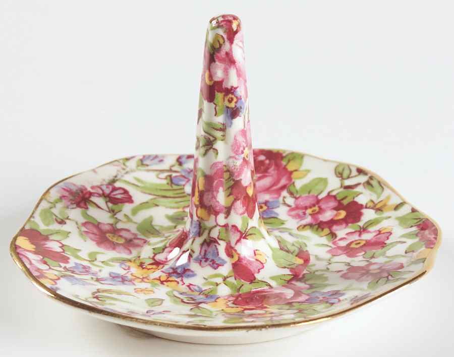 Summertime (Earthenware, Circa 1995) Ring Holder by Royal Winton-1