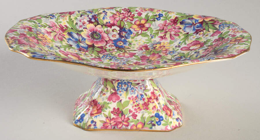 Sunshine Footed Bon Bon by Royal Winton-1