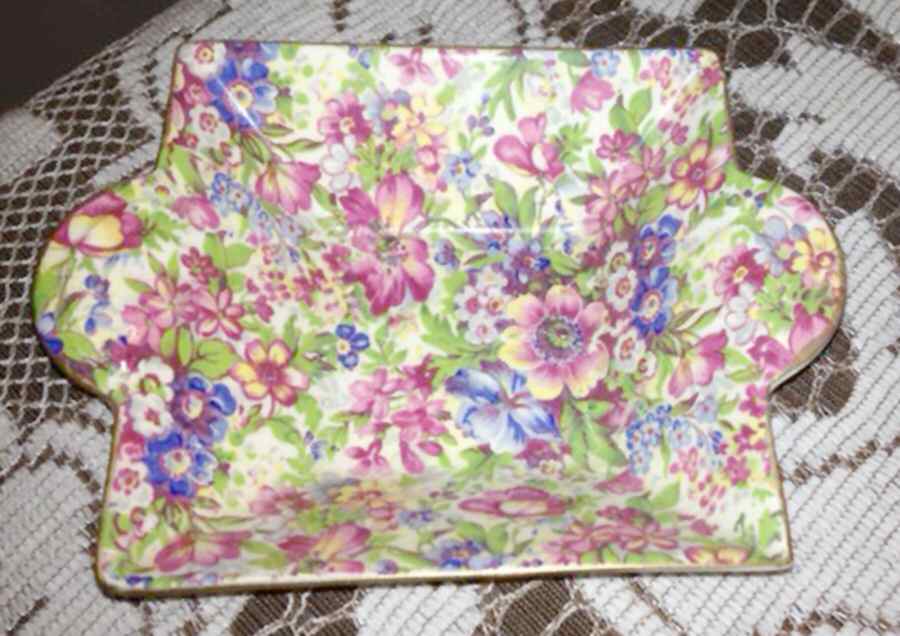 Sunshine Small Square Sweet Meat Dish by Royal Winton-1