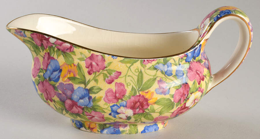 Sweet Pea Gravy Boat by Royal Winton-1