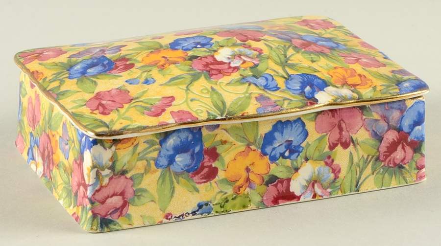 Sweet Pea Small Candy Box by Royal Winton-1