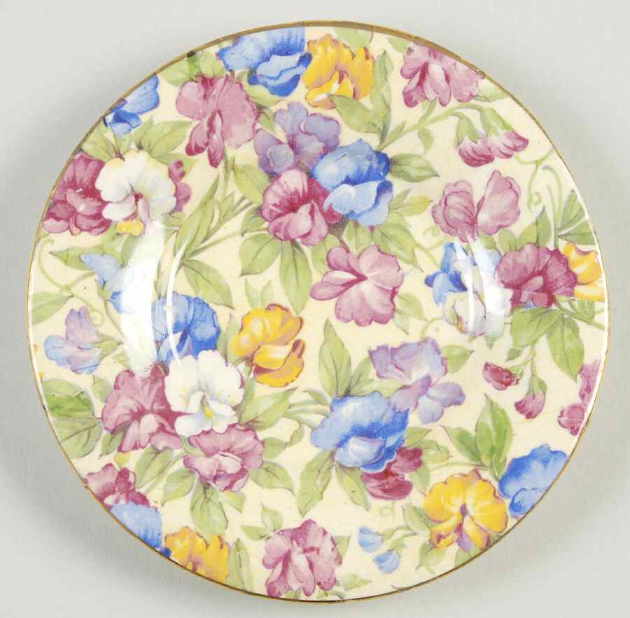 Sweet Pea Underplate for Jam/Jelly by Royal Winton-1