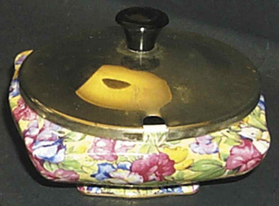 Sweet Pea Jam/Jelly & Metal Lid by Royal Winton-1