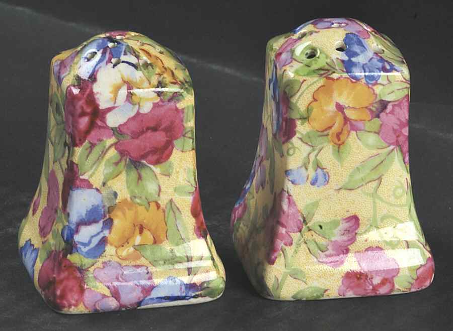 Sweet Pea Salt & Pepper Set by Royal Winton-1