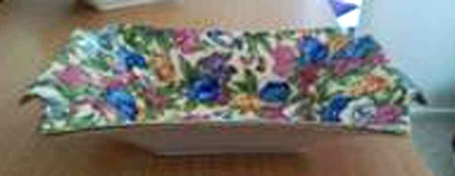 Sweet Pea Rectangular Sweet Meat Dish by Royal Winton-1