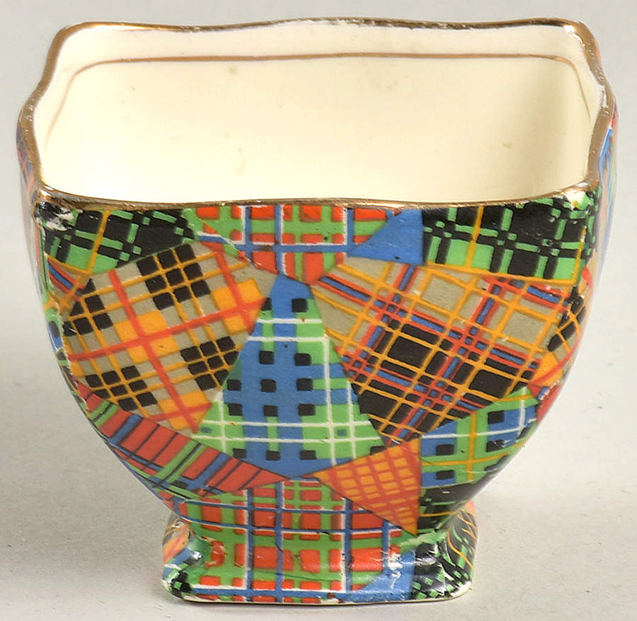 Tartans Ascot Straight Open Sugar Bowl by Royal Winton-1