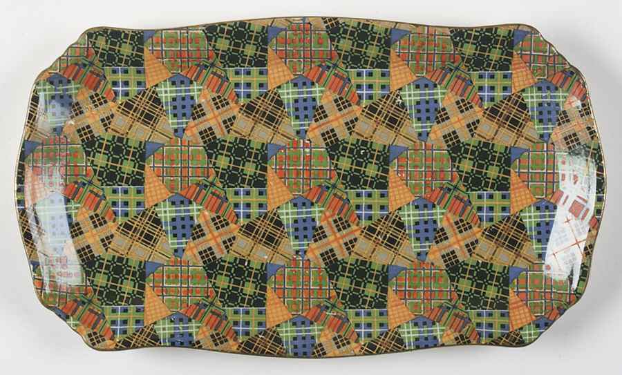 Tartans Small Sandwich Tray by Royal Winton-1