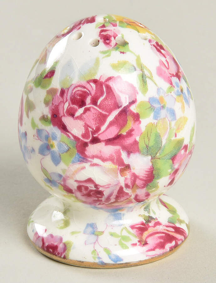 Victorian Rose Salt Shaker by Royal Winton-1