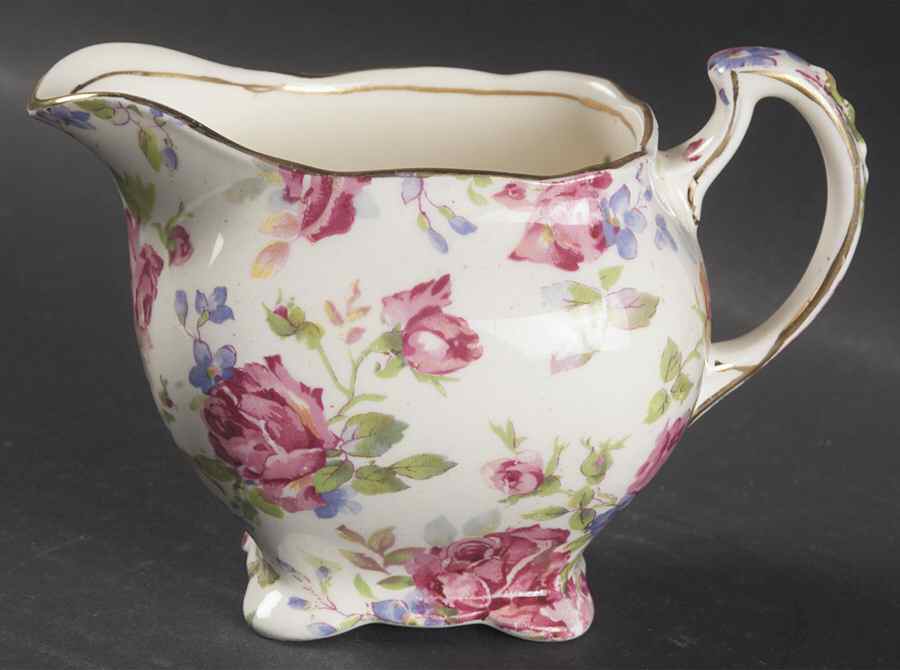 Victorian Rose (Later) Athena Creamer by Royal Winton-1