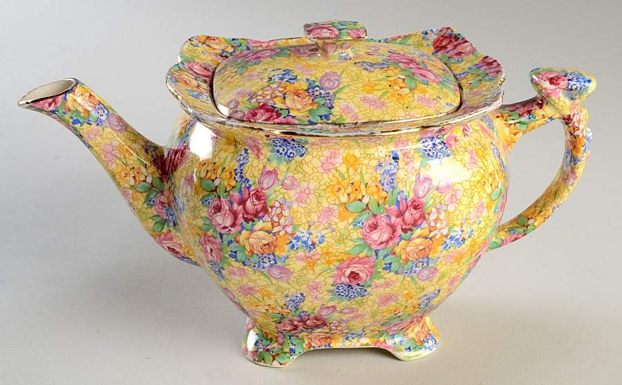 Welbeck (Older) Early Athena Teapot & Lid by Royal Winton-1