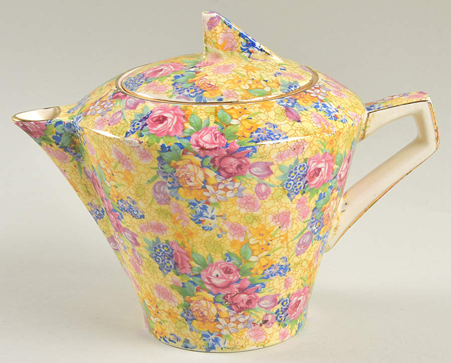 Welbeck (Older) Norman Mini Teapot & Lid by Royal Winton-1