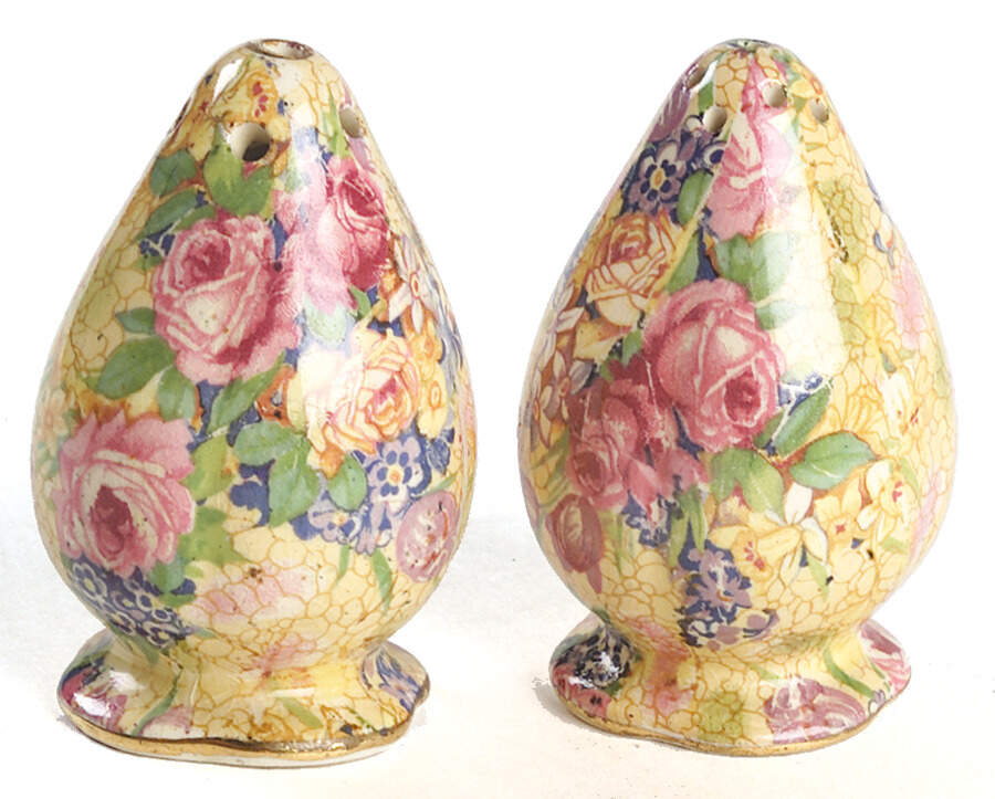 Welbeck (Older) Salt & Pepper Set by Royal Winton-1