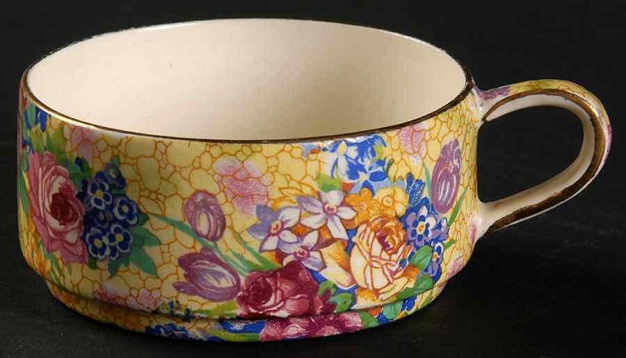 Welbeck (Older) Stacking Mini Open Sugar Bowl by Royal Winton-1