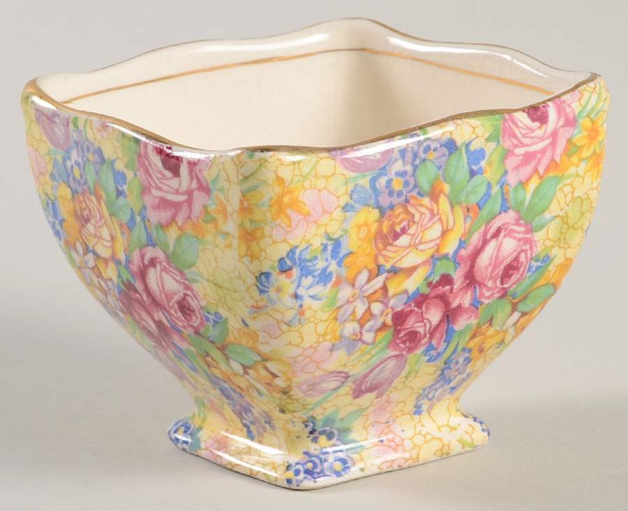 Welbeck (Older) Ascot Straight Open Sugar Bowl by Royal Winton-1