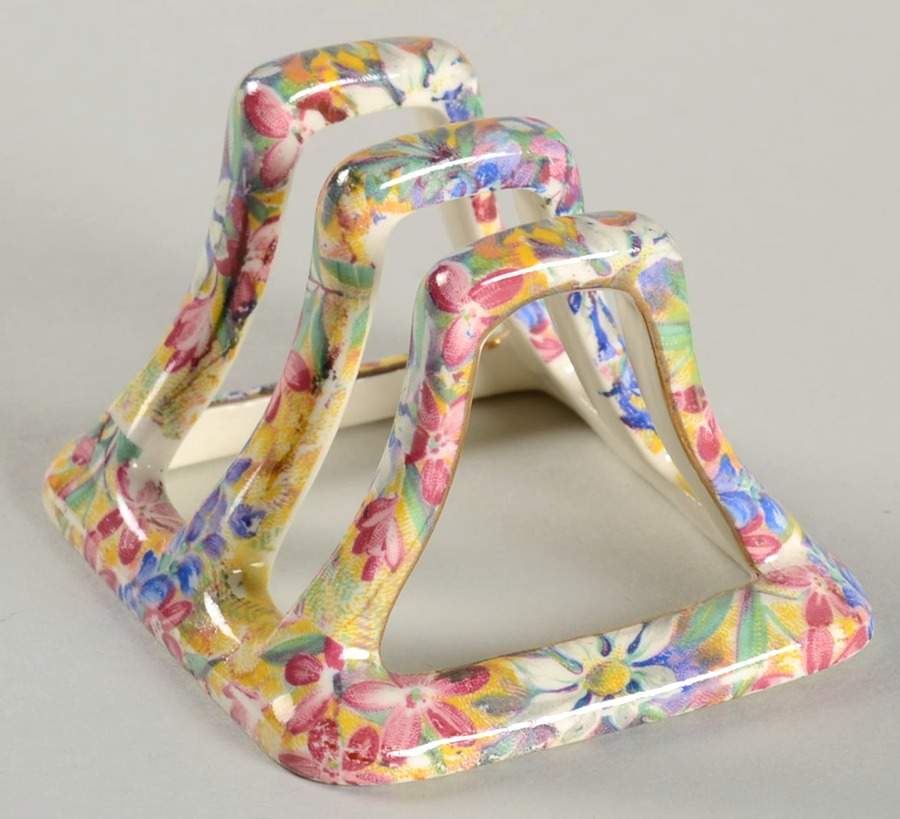 Wild Flowers Breakfast Set, 2-Slice Toast Rack Only by Royal Winton-1