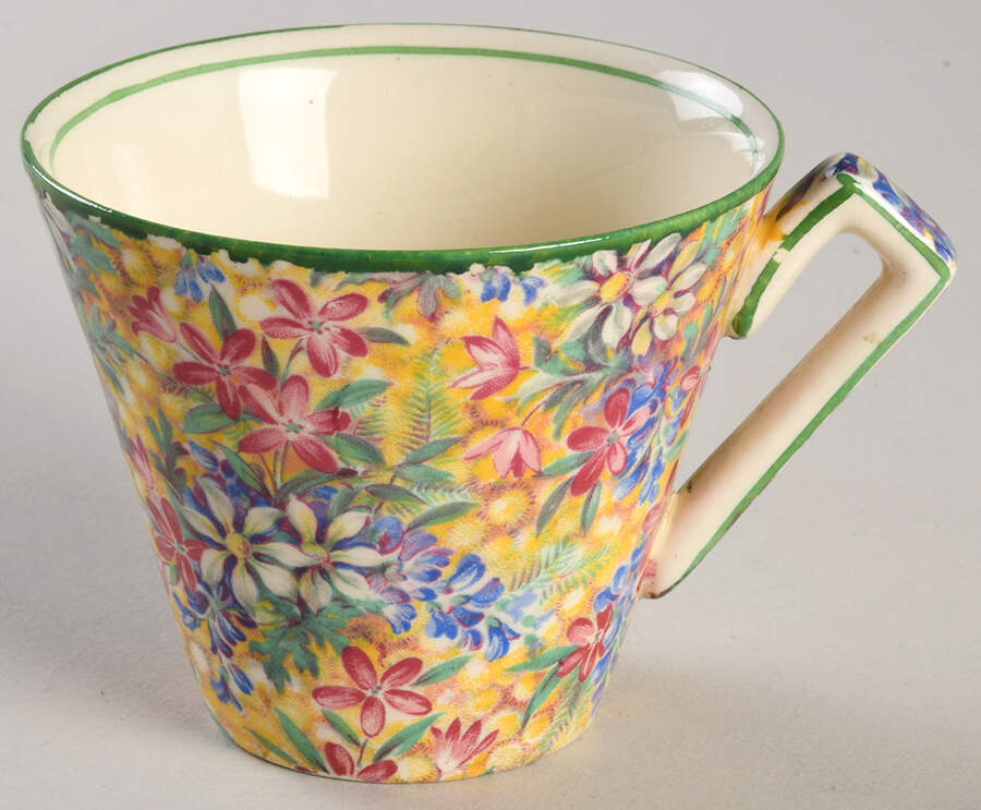 Wild Flowers Flat Cup by Royal Winton-1