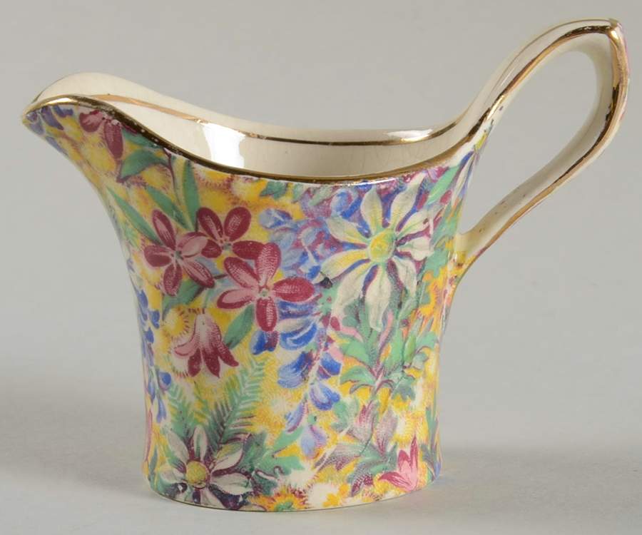 Wild Flowers Eaton Individual Breakfast Set Creamer by Royal Winton-1