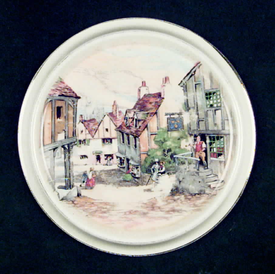 Ye Olde Innes Tea Tile by Royal Winton-1