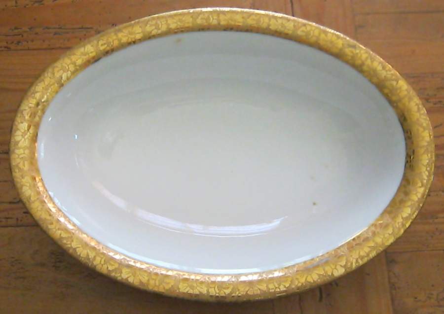 RYB3 10" Oval Vegetable Bowl by Royal L B-1