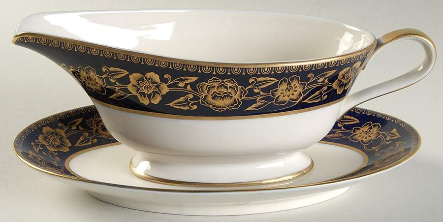 Anniversary Gravy Boat & Underplate by Royal Castle-1