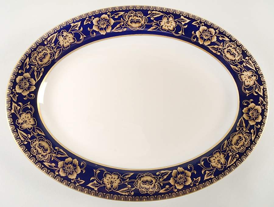Anniversary 14" Oval Serving Platter by Royal Castle-1