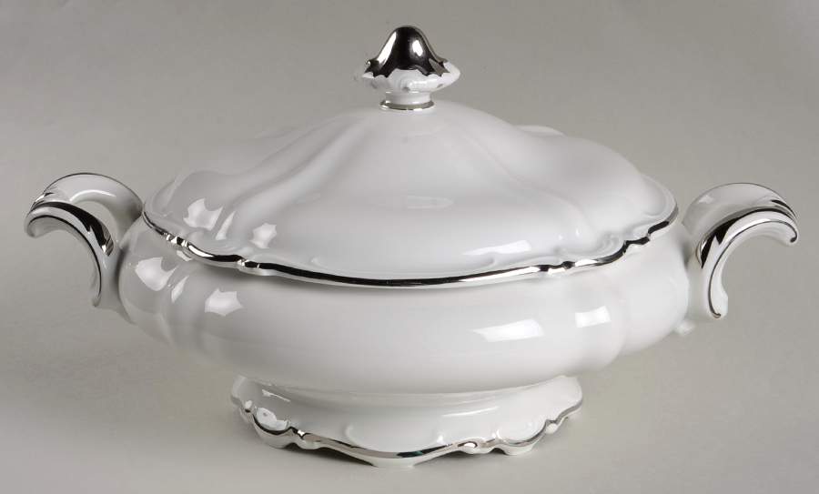 Lady Royal Round Covered Vegetable by Royal Crest(Germany)-1