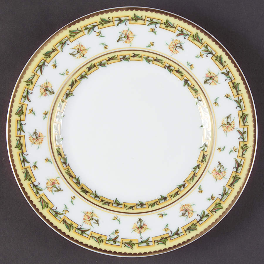 Bougainville Yellow Bread & Butter Plate by Raynaud-1