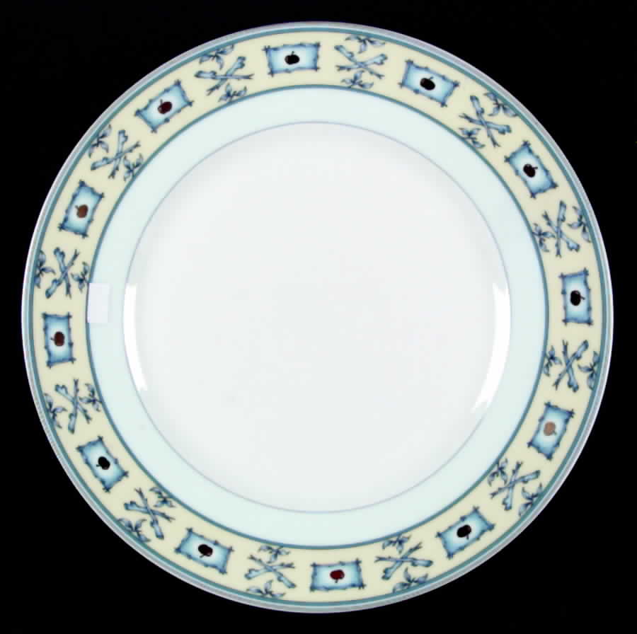 Pommes D'Or Dinner Plate by Raynaud-1