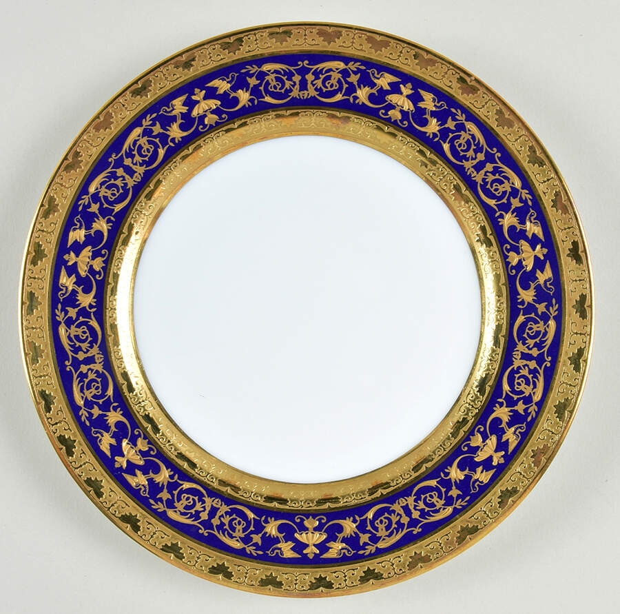 Pompei Salad Plate by Raynaud-1