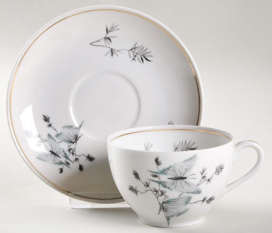 RYD1 Flat Cup & Saucer Set by Raynaud-1