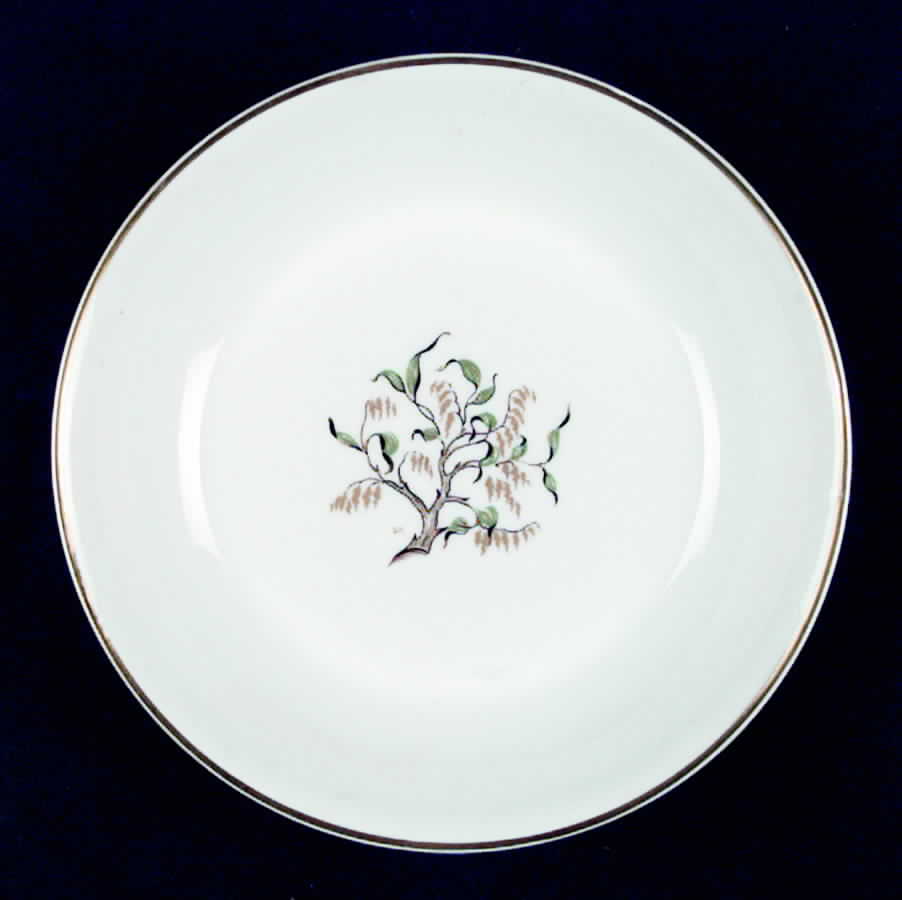 Tree of Gold Coupe Soup Bowl by Raynaud-1