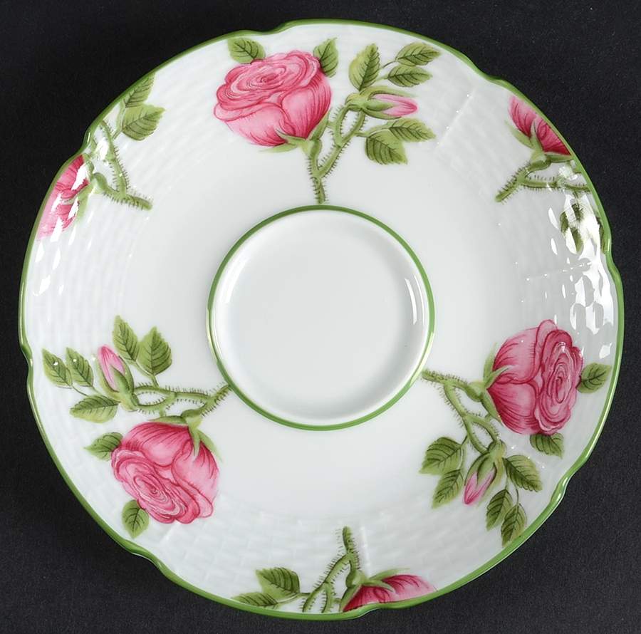 Villandry (Legumes Fleurs Fruits Vegetables) Saucer for Flat Cup by Raynaud-1