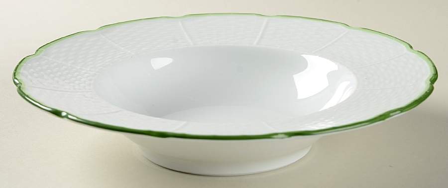 Villandry (Legumes Fleurs Fruits Vegetables) Rim Soup Bowl by Raynaud-1