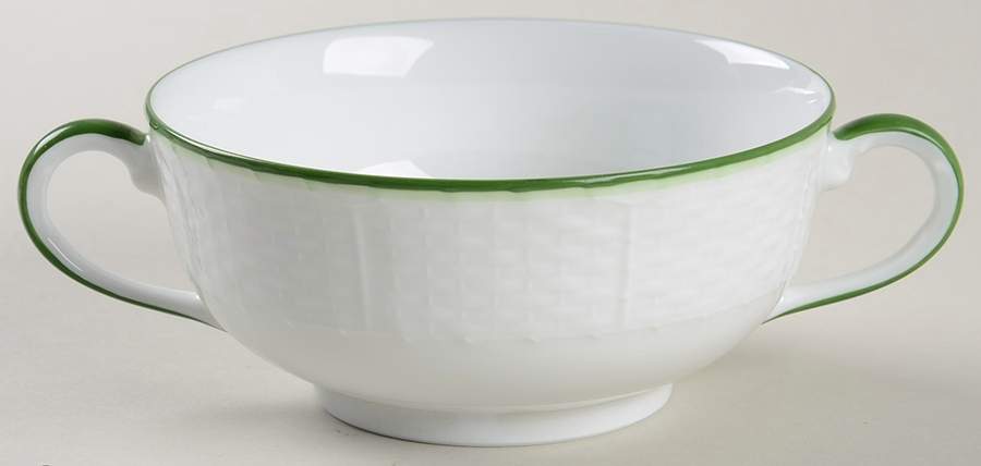 Villandry (Legumes Fleurs Fruits Vegetables) Flat Cream Soup Bowl by Raynaud-1