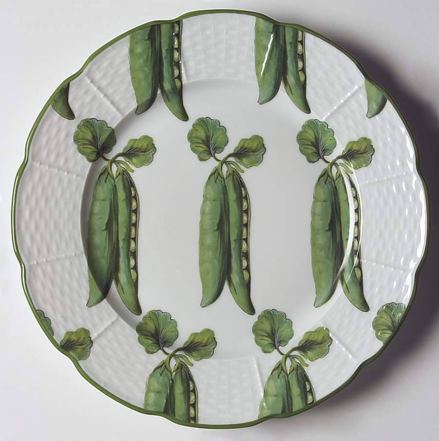Villandry (Legumes Fleurs Fruits Vegetables) Dessert Luncheon Plate by Raynaud-1