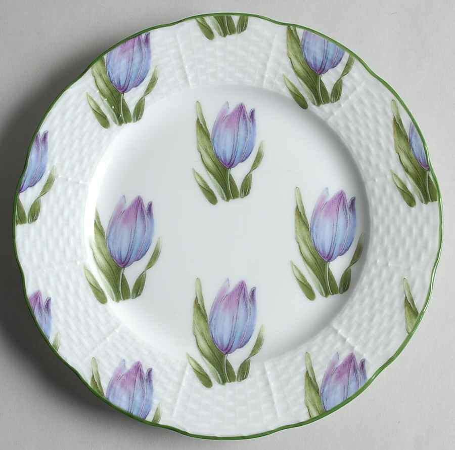 Villandry (Legumes Fleurs Fruits Vegetables) Salad Plate by Raynaud-1