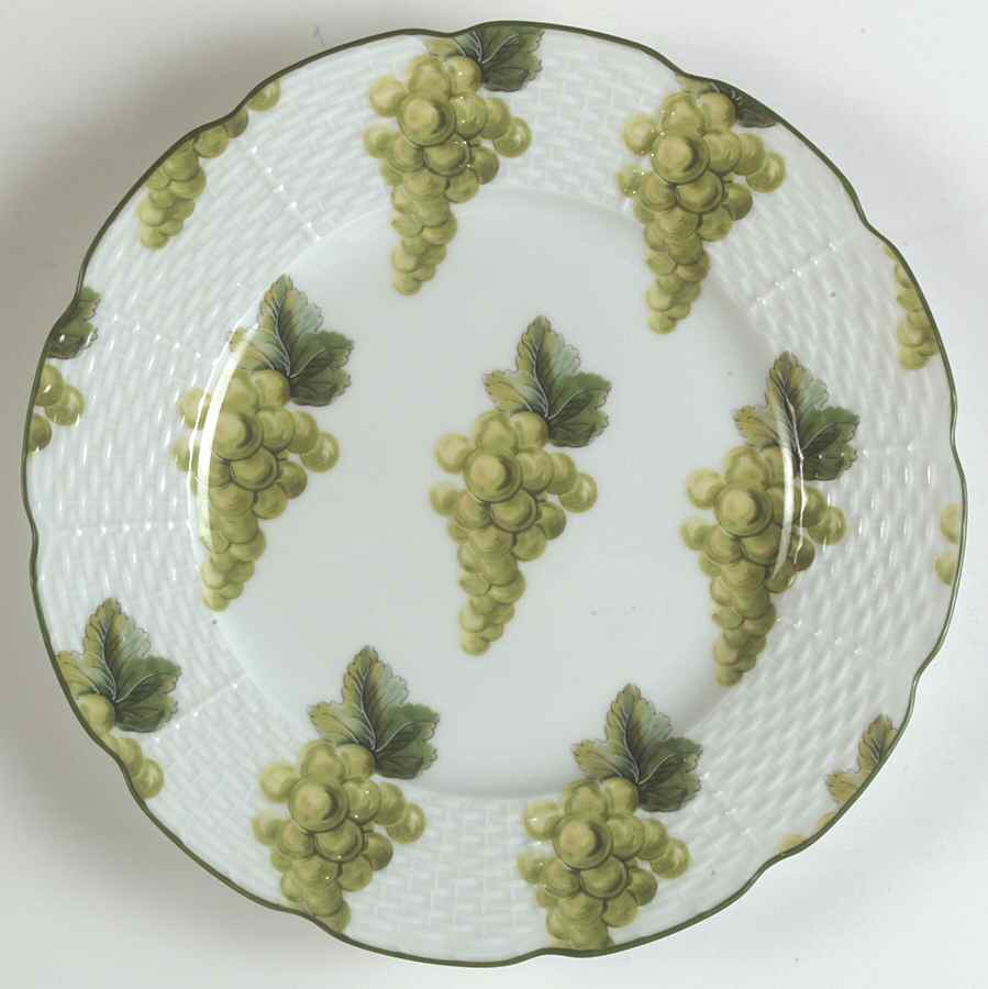 Villandry (Legumes Fleurs Fruits Vegetables) Dessert Luncheon Plate by Raynaud-1