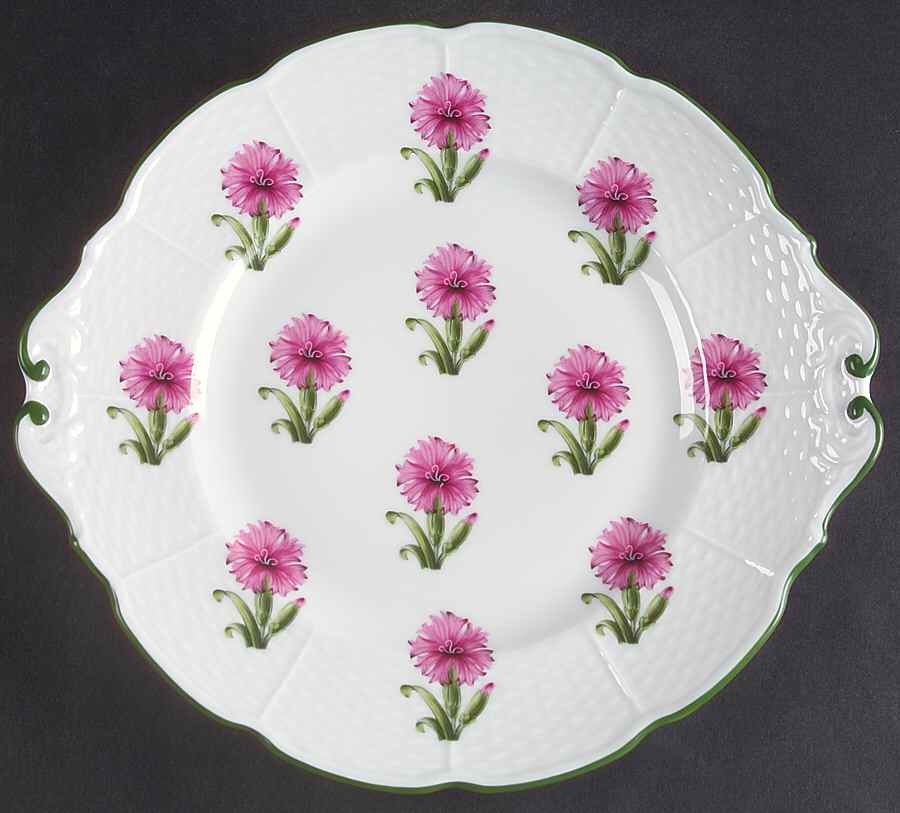 Villandry (Legumes Fleurs Fruits Vegetables) Handled Cake Plate by Raynaud-1