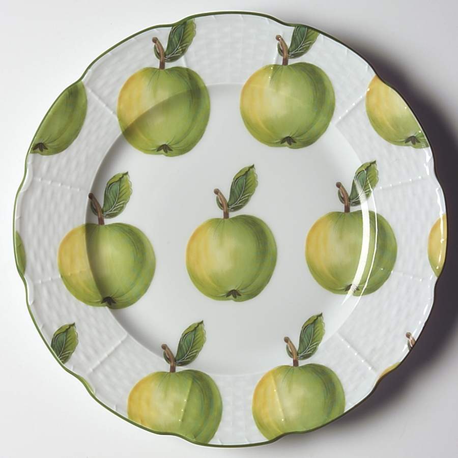 Villandry (Legumes Fleurs Fruits Vegetables) Dessert Luncheon Plate by Raynaud-1