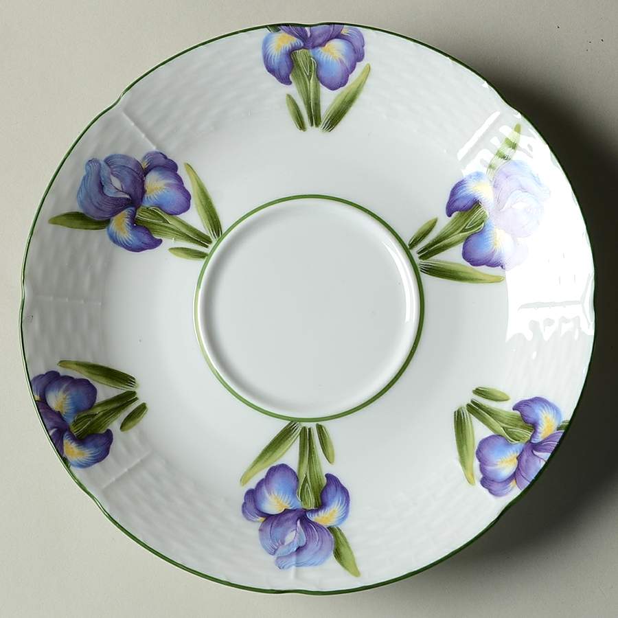 Villandry (Legumes Fleurs Fruits Vegetables) Saucer for Breakfast Cup by Raynaud-1